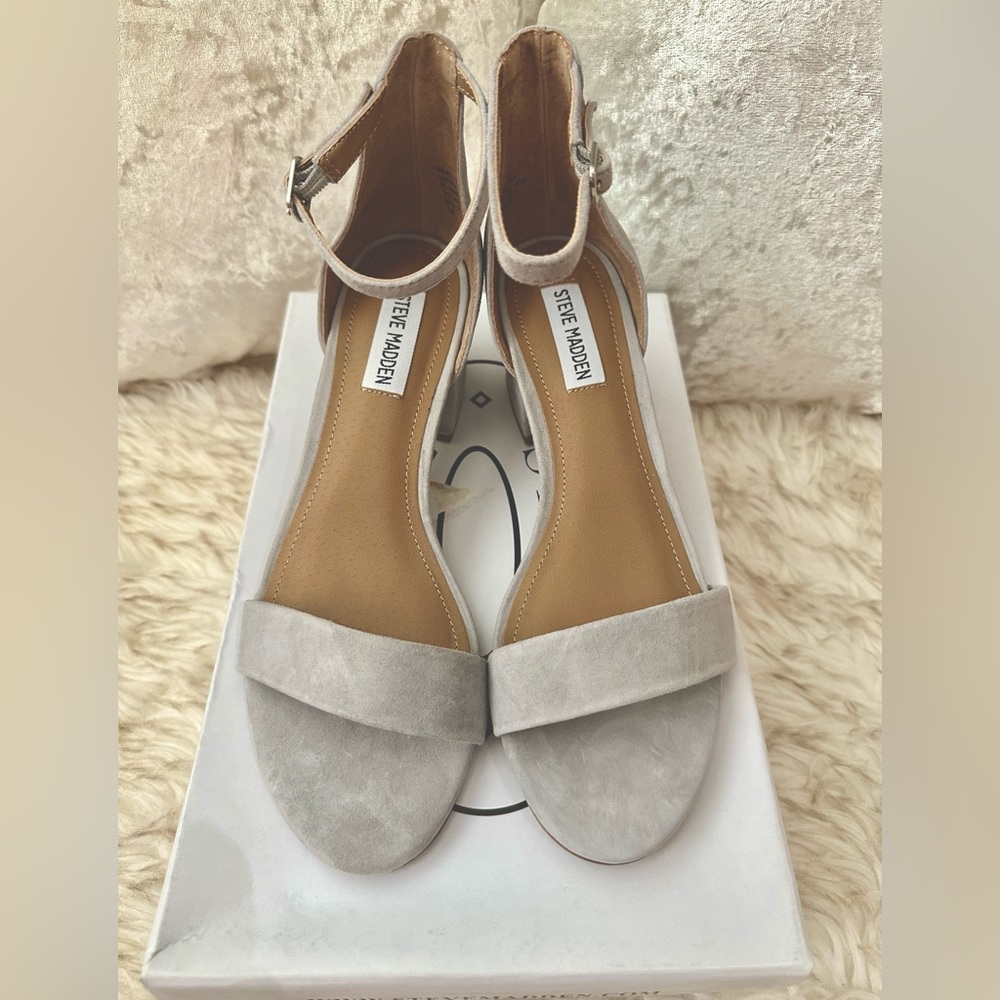 WOMENS NEW STEVE MADDEN BLOCK HEEL SANDALS
